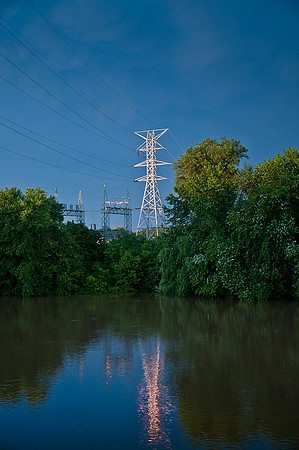 View of the Wabash on a Summer afternoon